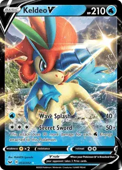 Keldeo V Sword & Shield