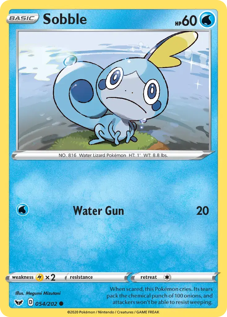 Sobble Sword & Shield 54