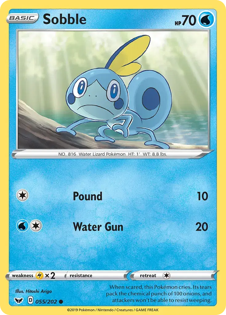 Sobble Sword & Shield 55