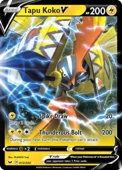 Tapu Koko V Sword & Shield