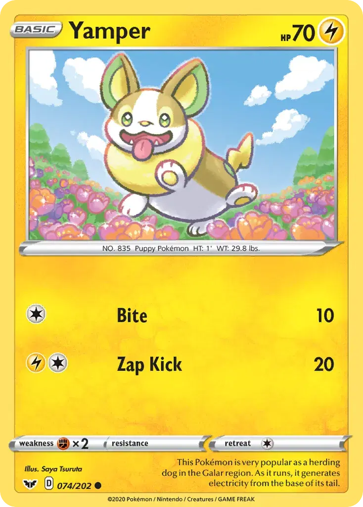 Yamper Sword & Shield 74