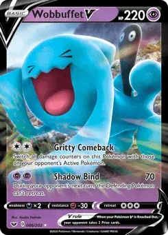 Wobbuffet V Sword & Shield