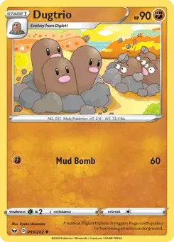 Dugtrio Sword & Shield