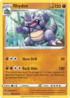 Rhydon Sword & Shield