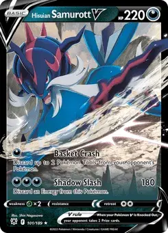 Hisuian Samurott V Astral Radiance