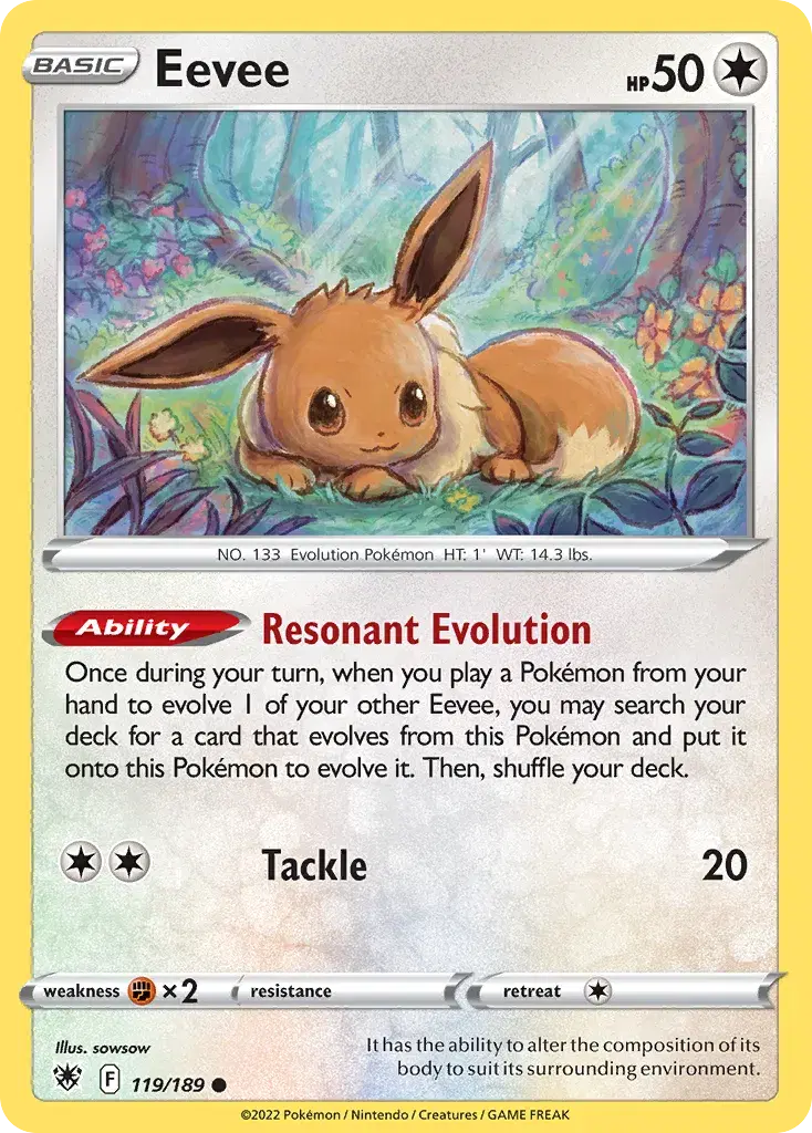 Eevee Astral Radiance 119