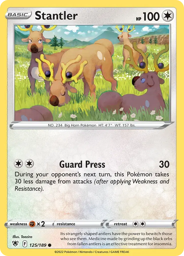 Stantler Astral Radiance 125