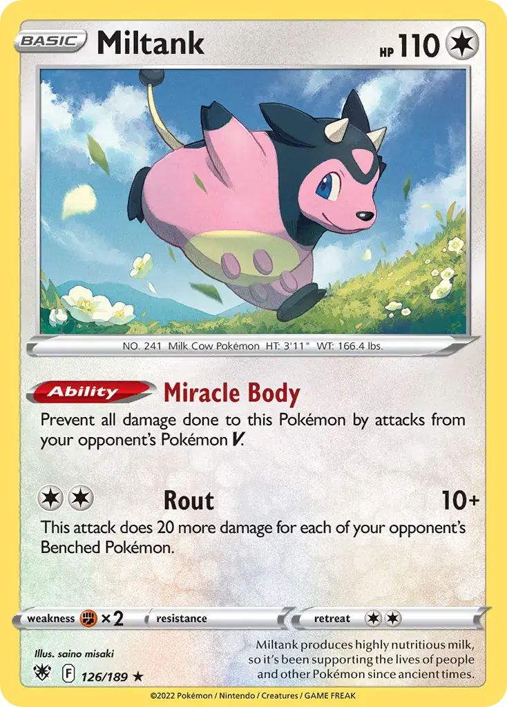 Miltank Astral Radiance 126