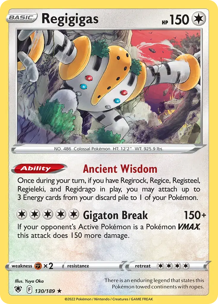 Regigigas Astral Radiance 130