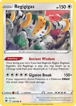 Regigigas Astral Radiance