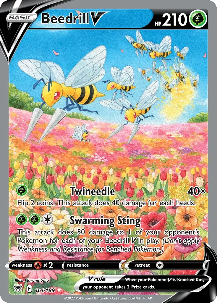 Beedrill V Astral Radiance 161