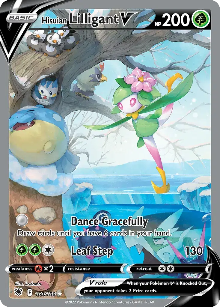 Hisuian Lilligant V Astral Radiance 163