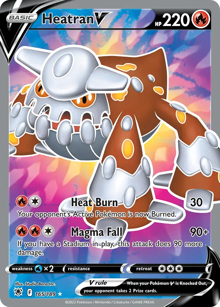 Heatran V Astral Radiance 165