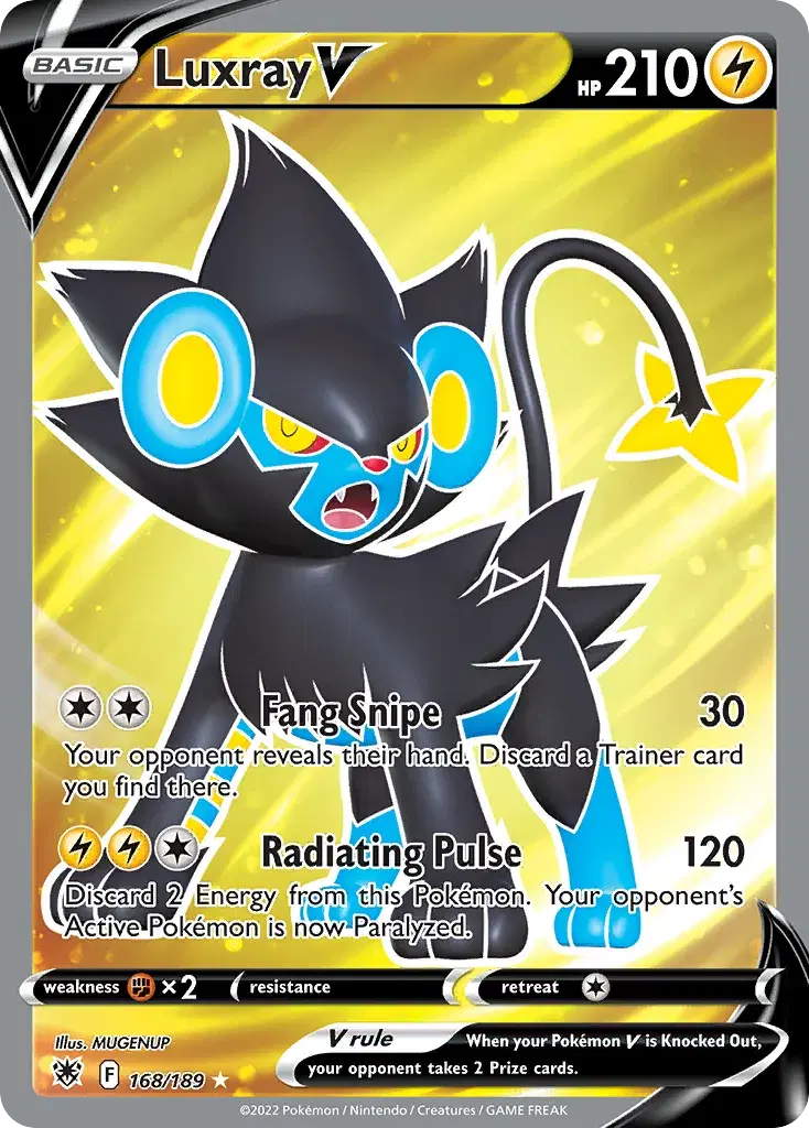 Luxray V Astral Radiance 168