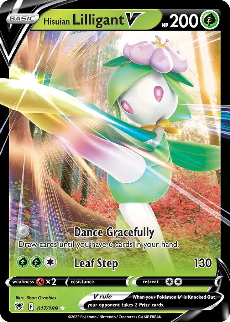 Hisuian Lilligant V Astral Radiance 17