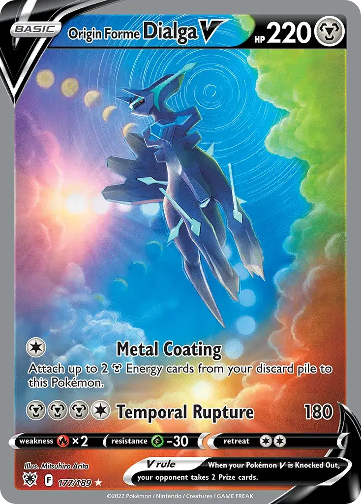 Origin Forme Dialga V Astral Radiance 177