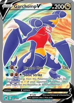 Garchomp V Astral Radiance