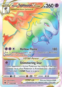 Hisuian Typhlosion VSTAR Astral Radiance