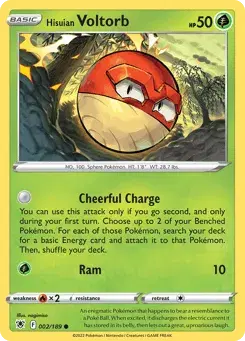 Hisuian Voltorb Astral Radiance