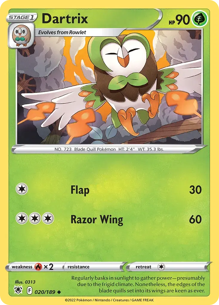 Dartrix Astral Radiance 20