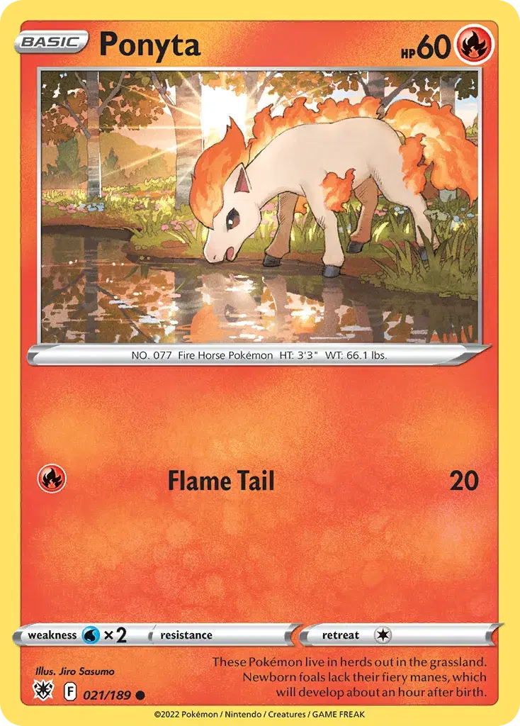 Ponyta Astral Radiance 21