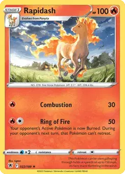 Rapidash Astral Radiance