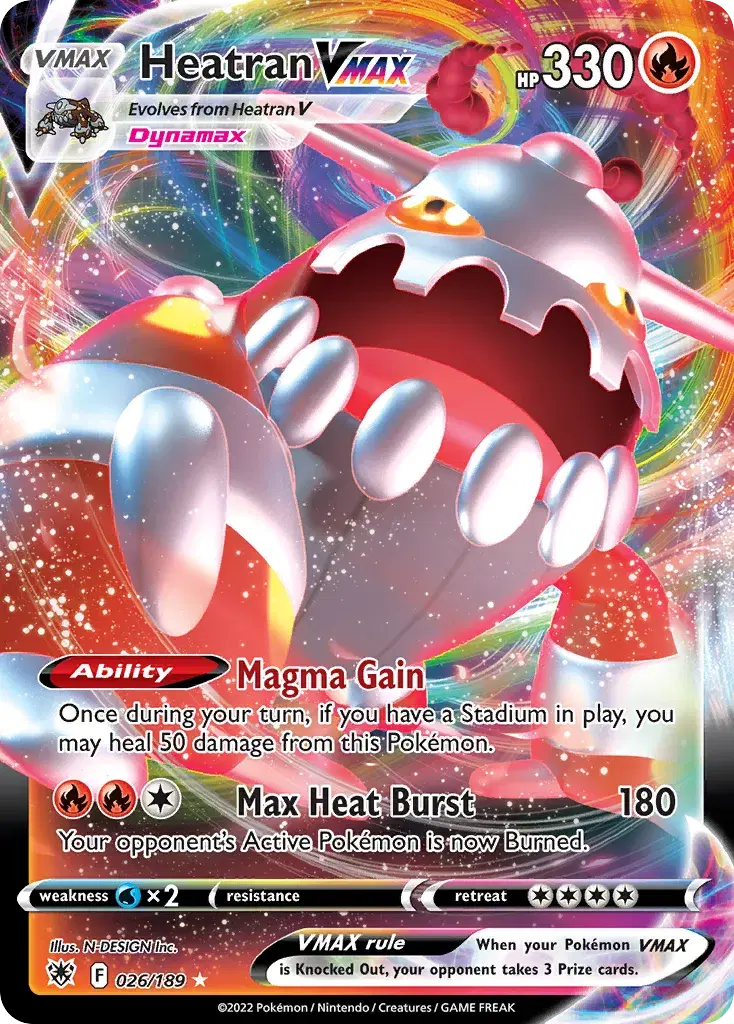 Heatran VMAX Astral Radiance 26