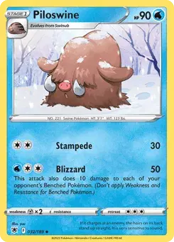 Piloswine Astral Radiance