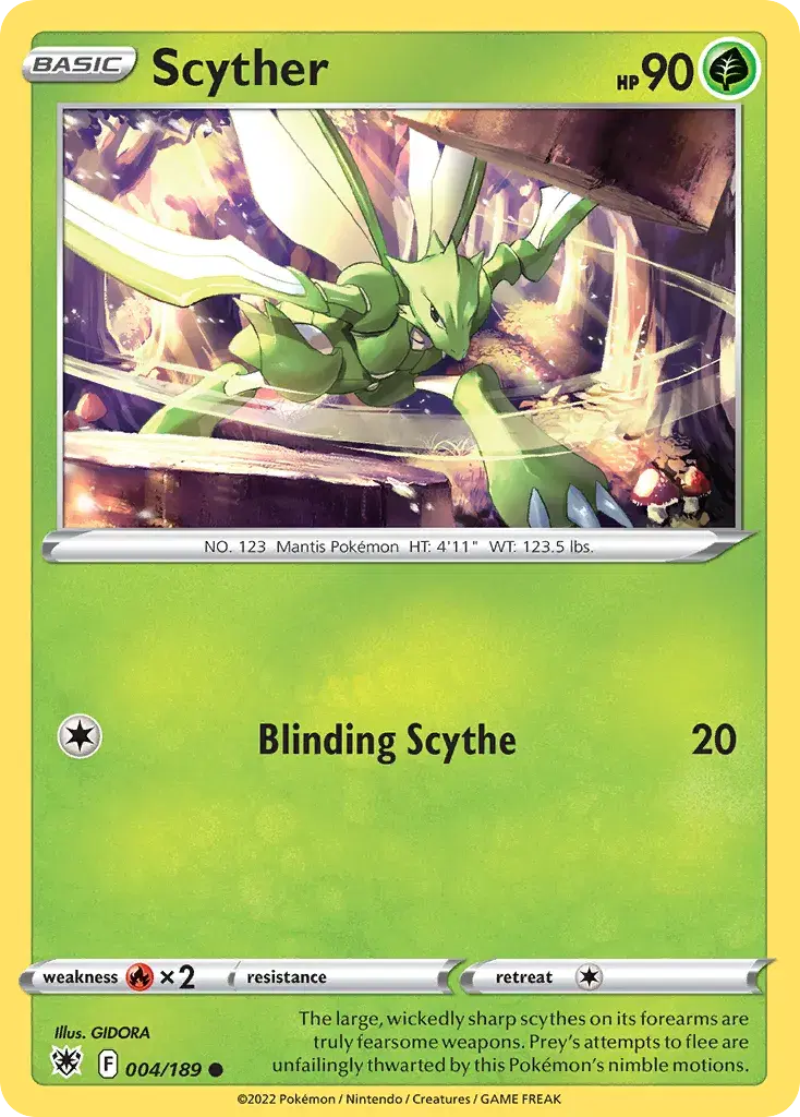 Scyther Astral Radiance 4