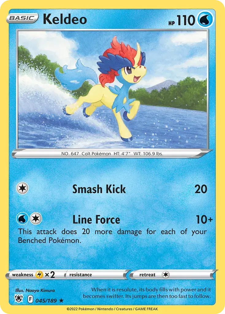 Keldeo Astral Radiance 45