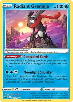 Radiant Greninja Astral Radiance