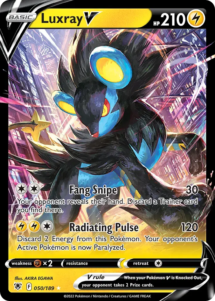 Luxray V Astral Radiance 50