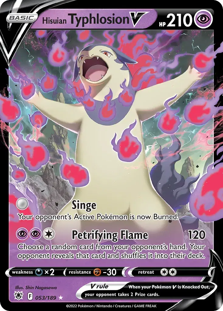 Hisuian Typhlosion V Astral Radiance 53