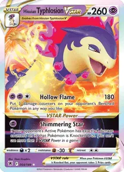 Hisuian Typhlosion VSTAR Astral Radiance