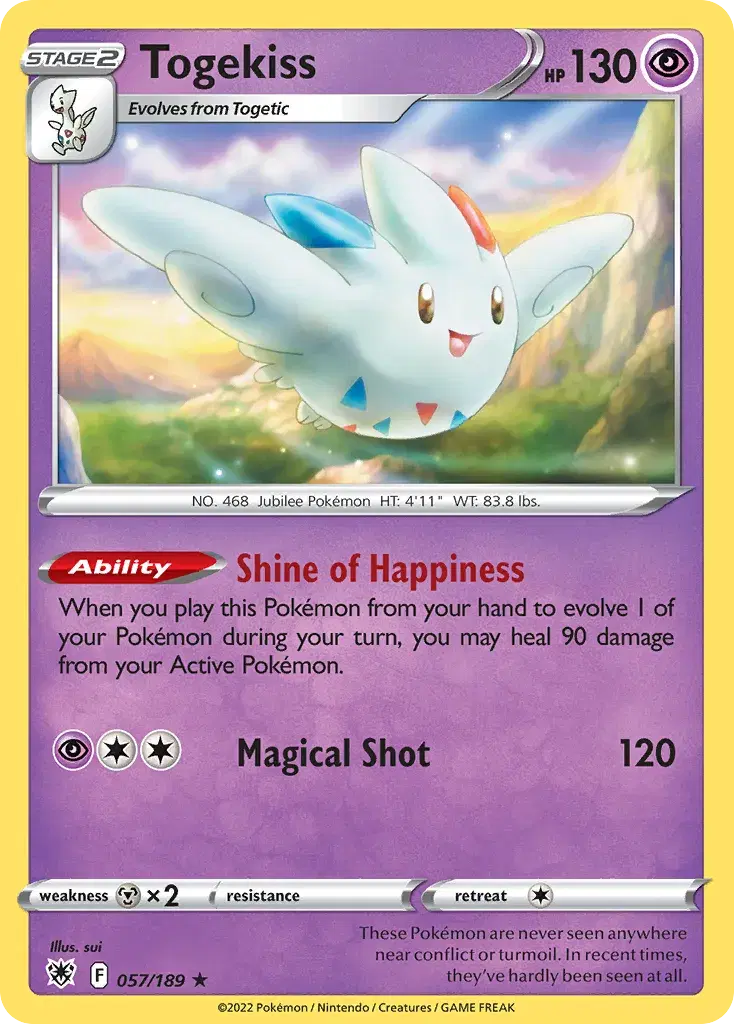 Togekiss Astral Radiance 57
