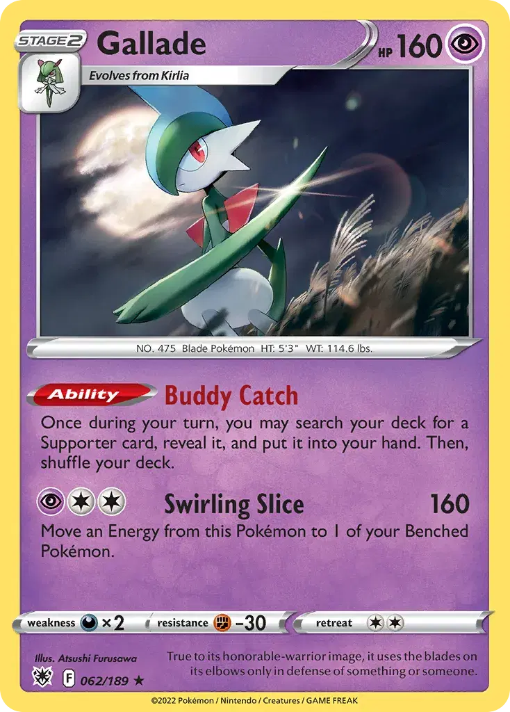 Gallade Astral Radiance 62