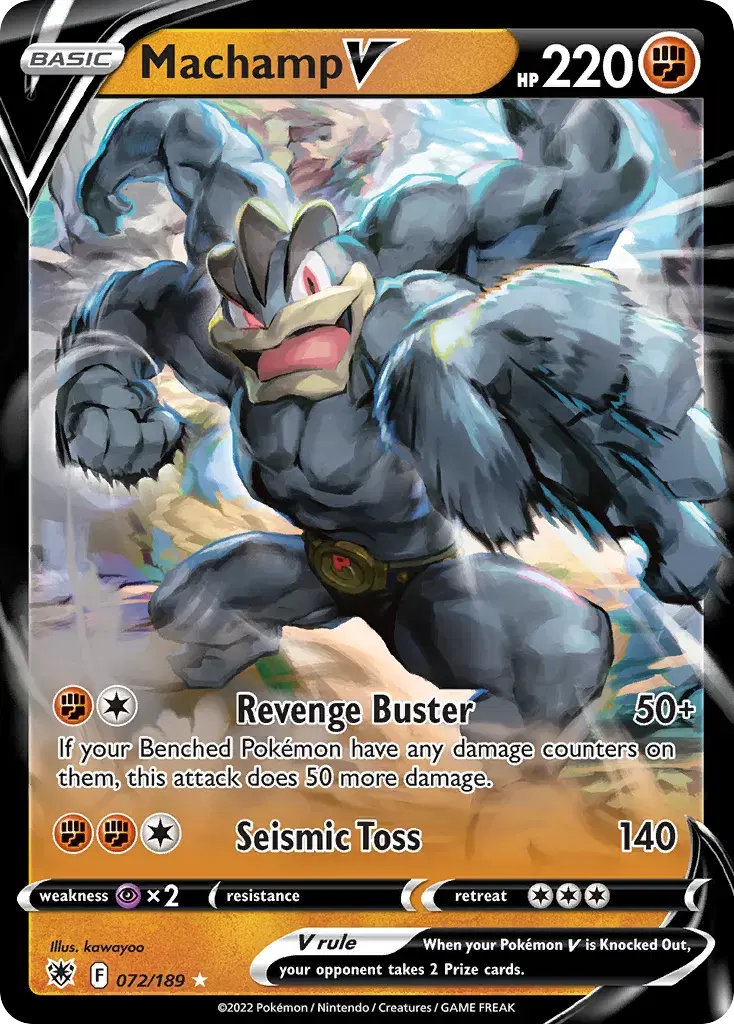 Machamp V Astral Radiance 72