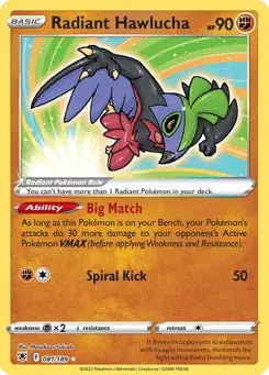 Radiant Hawlucha Astral Radiance
