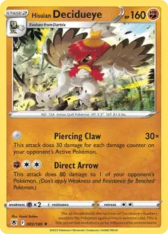 Hisuian Decidueye Astral Radiance