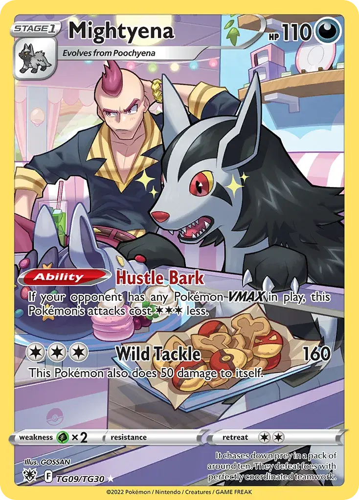 Mightyena Astral Radiance Trainer Gallery TG09