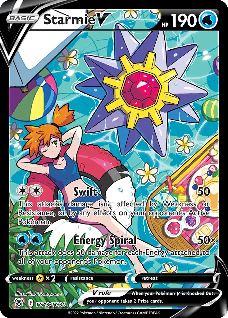 Starmie V Astral Radiance Trainer Gallery TG13