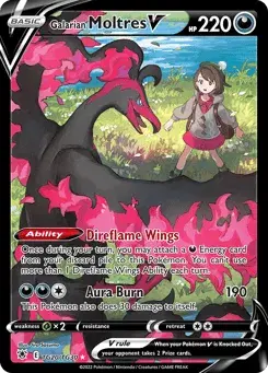 Galarian Moltres V Astral Radiance Trainer Gallery