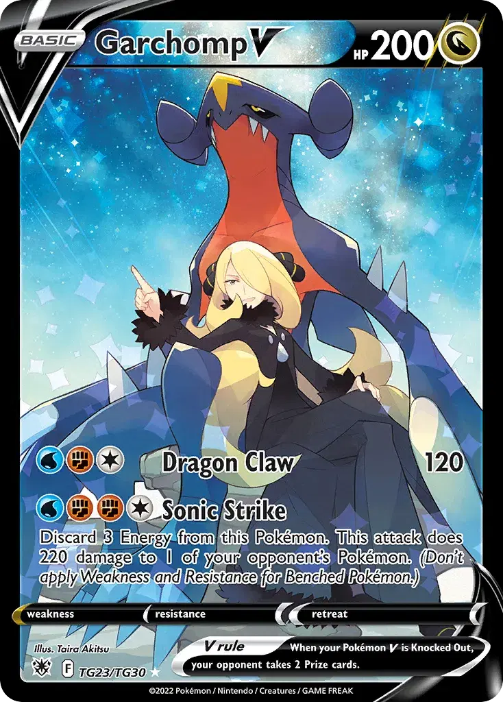 Garchomp V Astral Radiance Trainer Gallery TG23