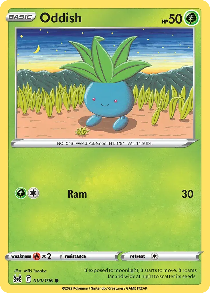 Oddish Lost Origin 1