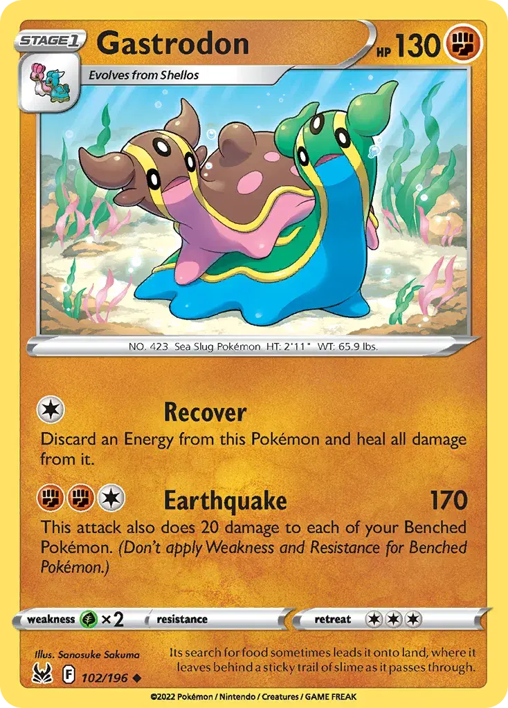 Gastrodon Lost Origin 102