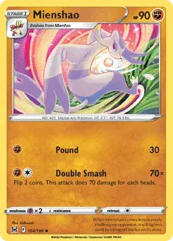 Mienshao Lost Origin