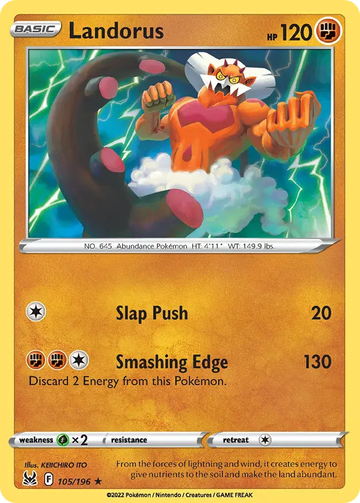 Landorus Lost Origin 105