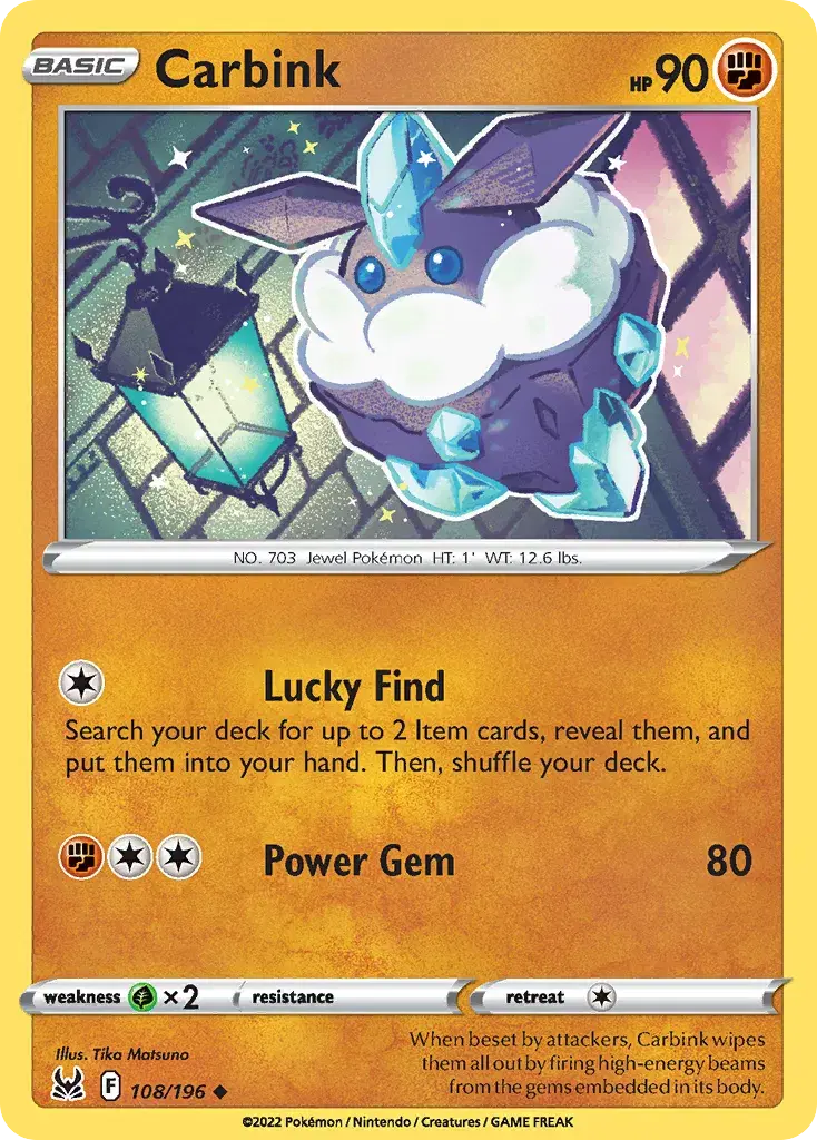 Carbink Lost Origin 108