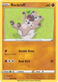 Rockruff Lost Origin
