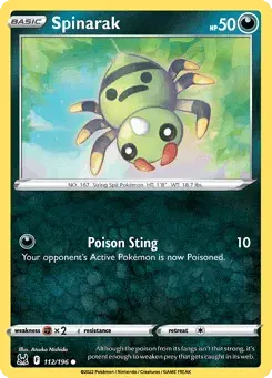Spinarak Lost Origin